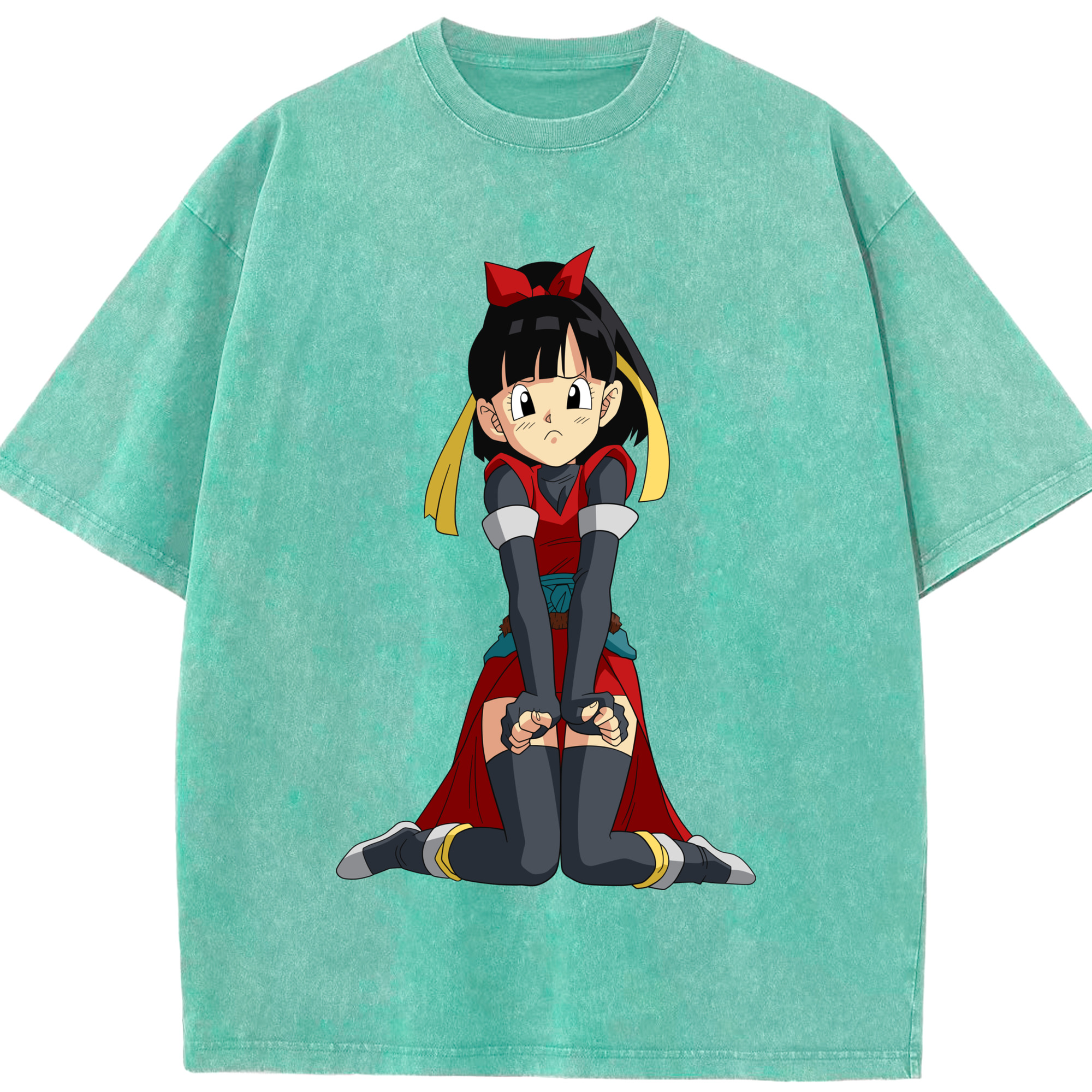 （画像用） ドラゴンボール パン DRAGON BALL Pan 綿100% ヴィンテージ風 半袖Tシャツ（フロントプリント）